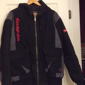 Snap-on winter coat